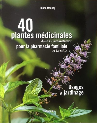 Couverture du livre 40 plantes médicinales de Diane Mackay