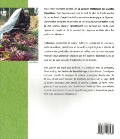 livre - La culture écologique des plantes légumières - Image 2